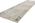 3 x 11 Modern Light Gray Turkish Oushak Rug 54011