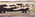 2 x 3 Vintage Gloucester Old Spot Pig Hooked Rug 79267