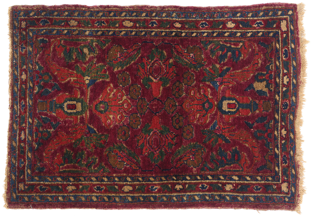 2 x 3 Antique Persian Borchelou Hamadan Rug 79271
