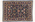4 x 6 Vintage Navy Blue Chinese Tabriz Rug 79242