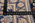 4 x 6 Vintage Navy Blue Chinese Tabriz Rug 79242