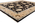 8 x 11 Vintage Black Oushak Rug 79276