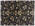 10 x 13 Vintage Black Pakistani Tabriz Rug 79282