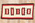 3 x 5 Antique Ganado Navajo Rug 79286