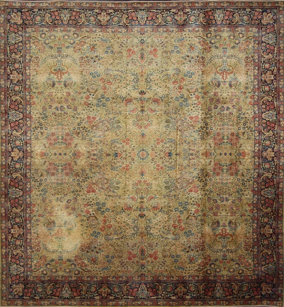 11 x 12 Antique Machine Made European Rug 70684