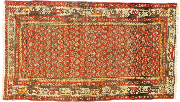 3 x 6 Antique Persian Hamadan Rug 71448