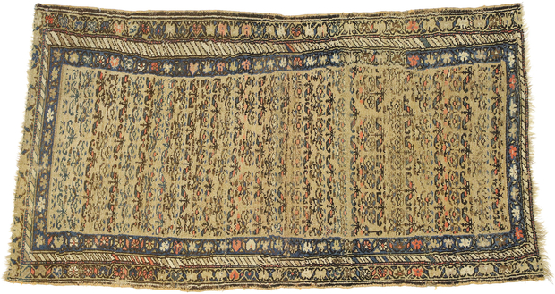 3 x 6 Antique Persian Malayer Rug 71582