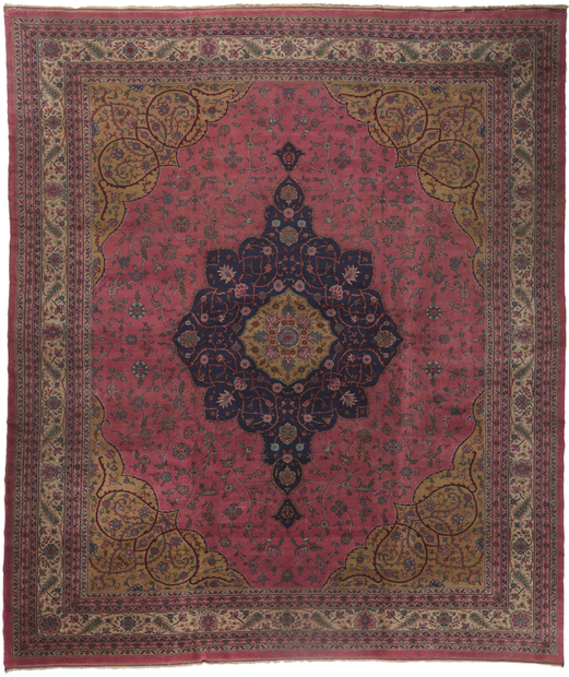 13 x 15 Antique Pink Turkish Sparta Rug 71617