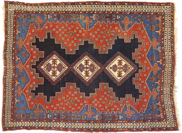 4 x 6 Antique Shiraz Rug 71656