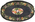 3 x 6 Antique Chinese Pictorial Oval Rug 71754