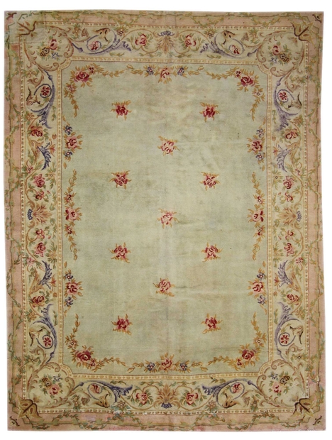 10 x 13 Antique French Savonnerie Rug 71778
