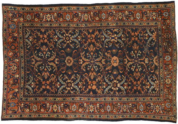 9 x 13 Antique Mahal Rug 72100