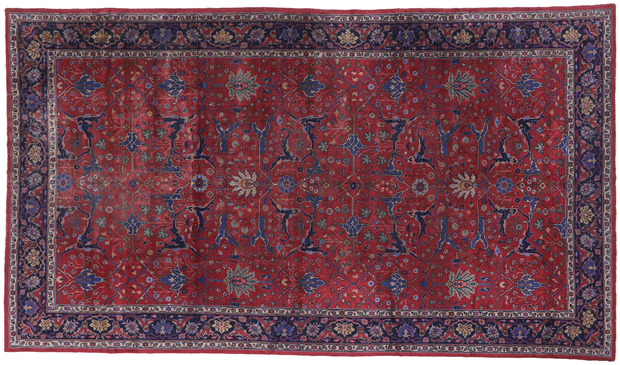 11 x 19 Antique Turkish Sparta Rug 72122