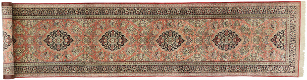 3 x 13 Vintage Qum Rug 72165