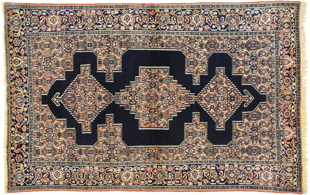 4 x 7 Antique Senneh Rug 72547