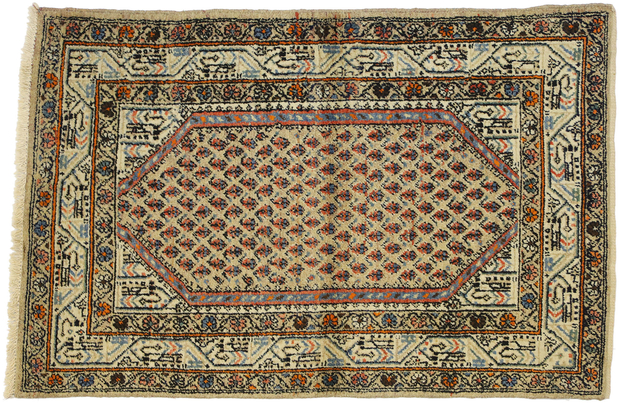 3 x 5 Antique Saraband Rug 72632