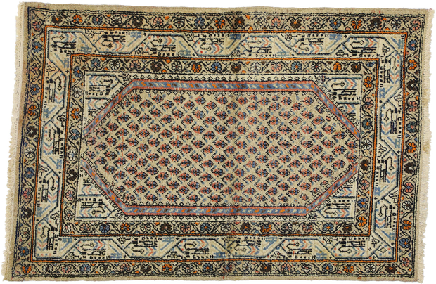 3 x 5 Antique Saraband Rug 72633