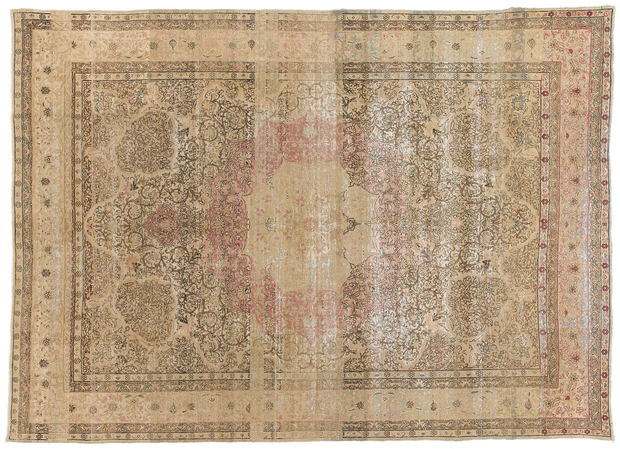9 x 13 Late 19th Century Antique Persian Kermanshah Rug 72742