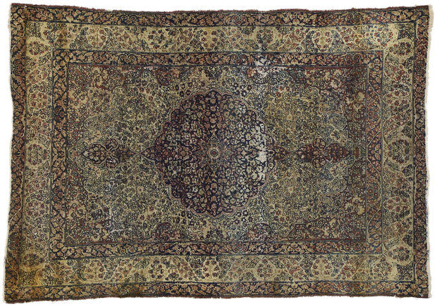 4 x 6 Antique Kermanshah Rug 73167