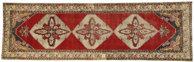 4 x 12 Vintage Oushak Rug 73674