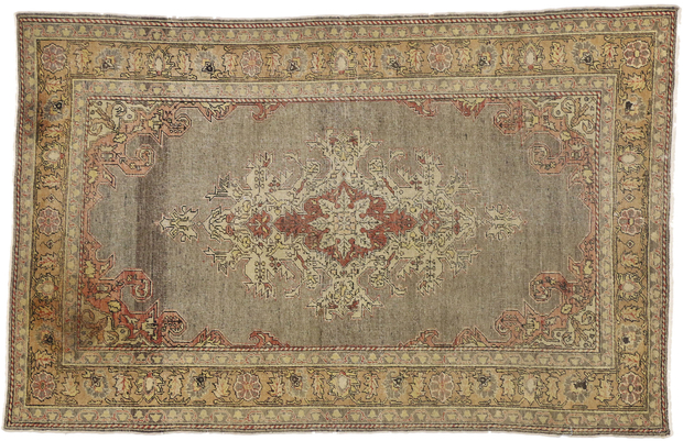 4 x 6 Antique Turkish Sivas Rug 73742