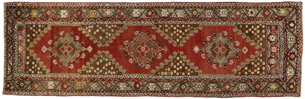 3 x 11 Vintage Oushak Rug 73839