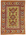 4 x 5 Colorful Vintage Turkish Oushak Rug 73873