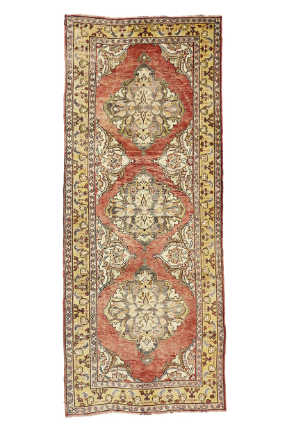 5 x 12 Vintage Turkish Oushak Rug 73897