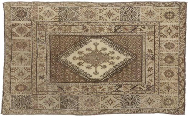 7 x 11 Vintage Rabat Moroccan Rug 73992