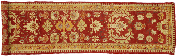 3 x 13 Antique Turkish Oushak Rug 74016