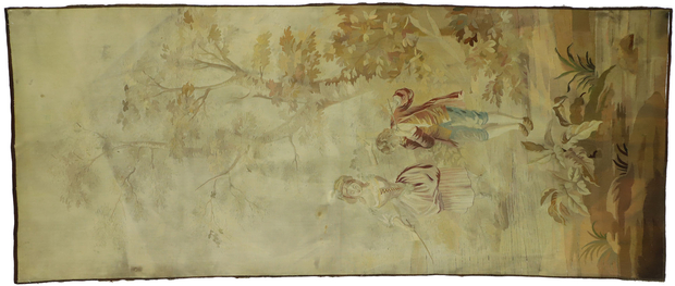 4 x 10 Antique Francois Boucher Reproduction Tapestry 74030