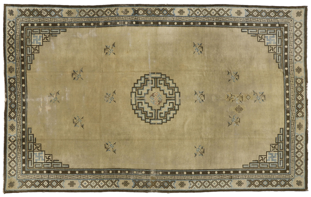 7 x 12 Antique Chinese Peking Rug 74038
