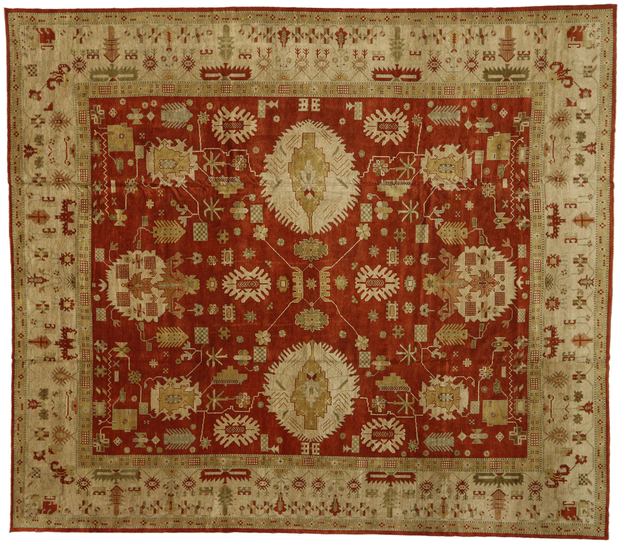 13 x 15 Oushak Rug 74066