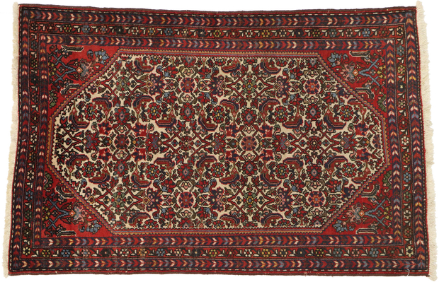 3 x 4 Vintage Hamadan Rug 74266