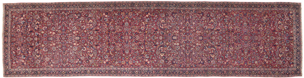 6 x 22 Antique Persian Mashad Runner 74286