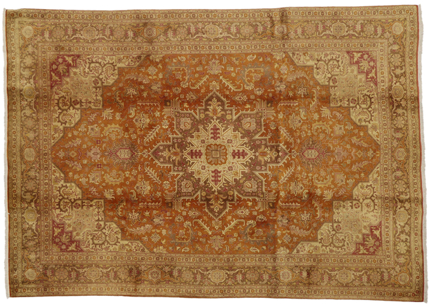 7 x 10 Vitnage Tabriz Rug 74302