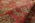 9 x 13 Distressed Antique Red Persian Tabriz Rug 74329