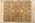 9 x 12 Vintage Brown Turkish Oushak Rug 74372