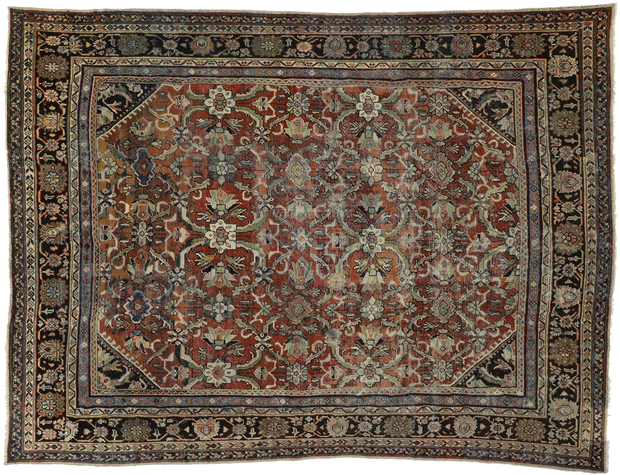 11 x 14 Antique Mahal Rug 74415