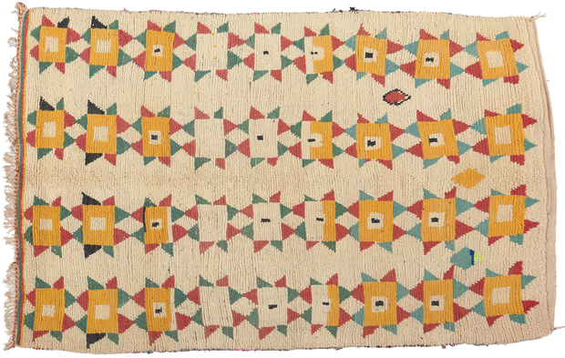 5 x 7 Vintage Moroccan Azilal Rug 20009
