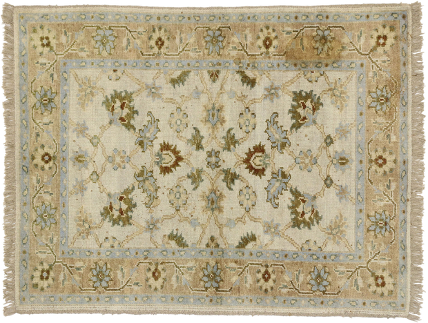 4 x 6 Indian Rug 74641