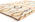 5 x 6 Vintage Judaica Moroccan Azilal Rug 74732