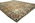 5 x 6 Vintage Indian Agra Rug 74659