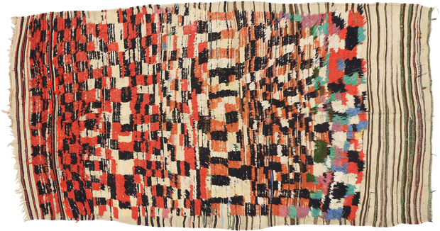 5 x 9 Vintage Moroccan Azilal Rug 74792