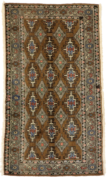 2 x 4 Vintage Persian Khorassan Rug 75151