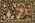 1 x 2 Vintage Persian Mashhad Pictorial Rug 75169