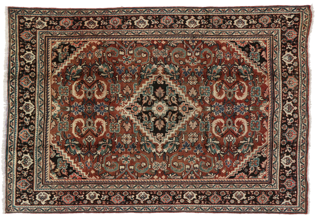 7 x 10 Antique Mahal Rug 75189