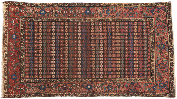 5 x 9 Antique Persian Hamadan Rug 75253