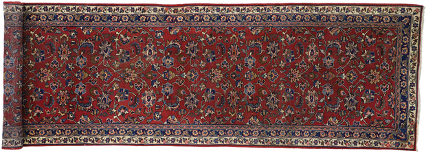 3 x 12 Antique Mashad Rug 75353