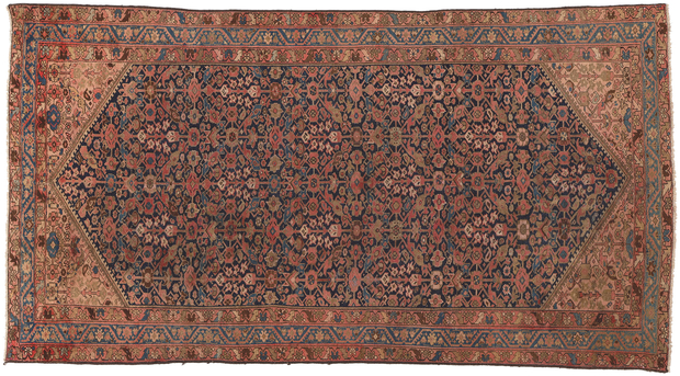 6 x 12 Antique Persian Malayer Rug 75374
